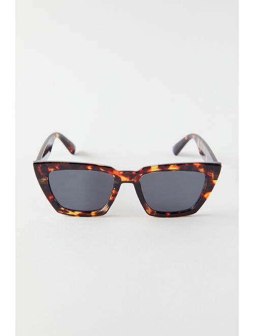 Urban Outfitters Muir Plastic Rectangle Sunglasses