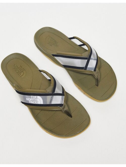 The North Face Skeena Sport flip flops in green