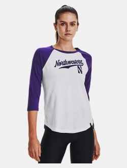 Women's UA Performance Cotton Collegiate Baseball T-Shirt