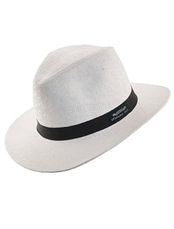 Matte Toyo Ribbon Safari Sun Hat - 2 1/2" Brim, UPF (SPF) 50  UVA/UVB Sun Protection