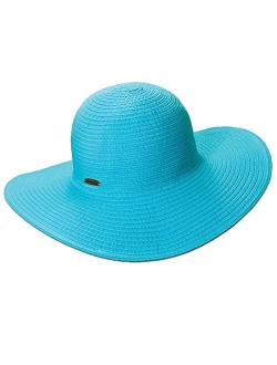 Women's Ribbon Floppy Packable Sun Hat, 4" Big Brim