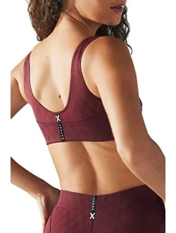 Womens Peak Performance Low-Impact Mesh Sports Bra