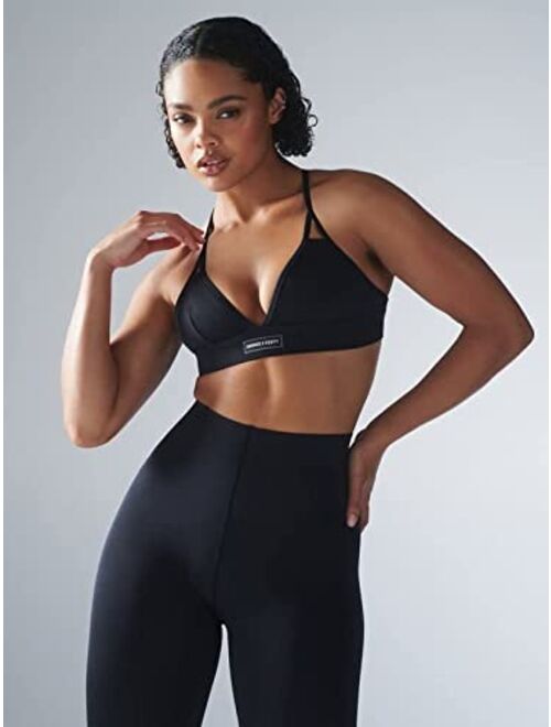 Spotlight Low-Impact Sports Bra in Black