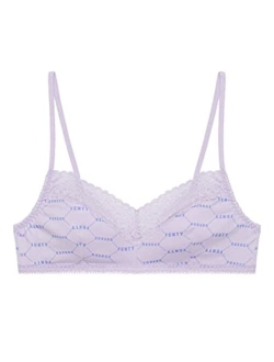 Savage X Fenty, Women's, Cotton Essentials Bralette, Unlined bralette, Adjustable straps, 2-layer front for support