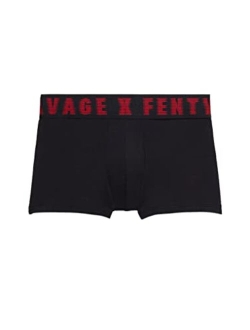 Savage X Fenty, Men's, Trunks, Cotton, Metallic logo waistband, Front contour pouch