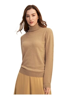 100% Pure Cashmere Sweater for Women Long Sleeve Crew Neck Pullover, Soft, Lightweight