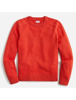 Heritage cotton crewneck sweater