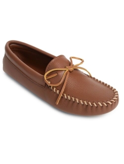 Minnetonka Men's Deerskin Leather Softsole Moccasin Loafers