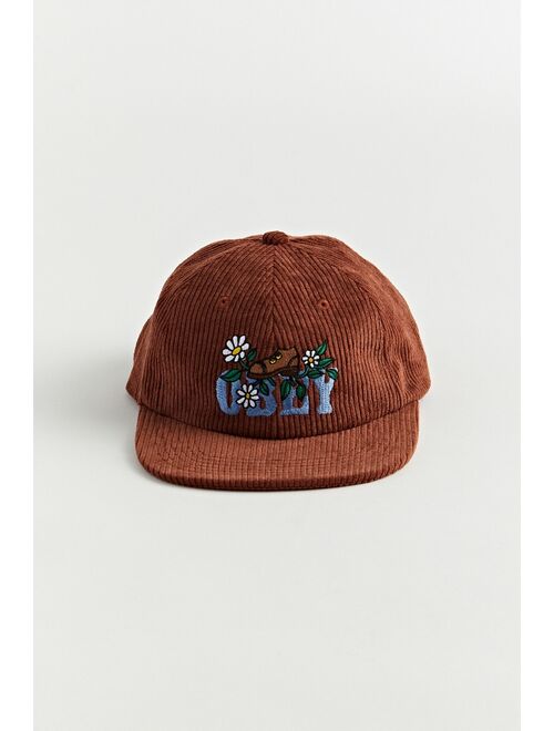 OBEY Garden Paneled Cord Hat