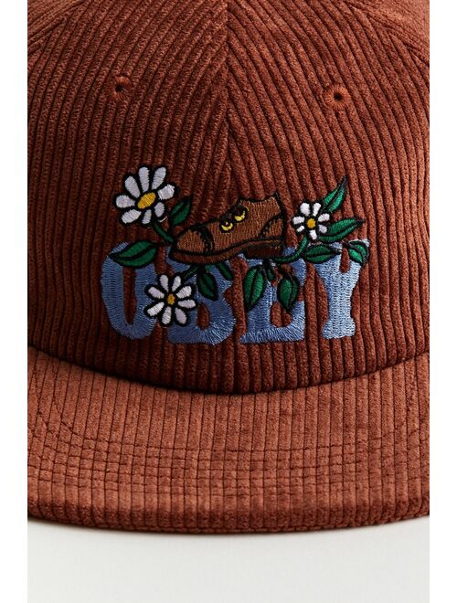 OBEY Garden Paneled Cord Hat