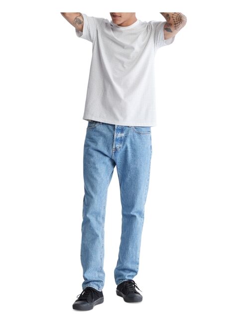 CALVIN KLEIN Men's Classic Fit Double Dot Crewneck Short-Sleeve T-Shirt