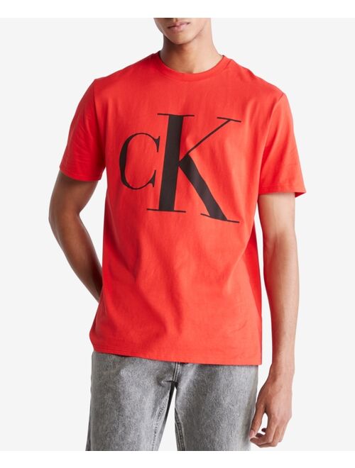 CALVIN KLEIN Men's Monogram Logo Graphic T-Shirt