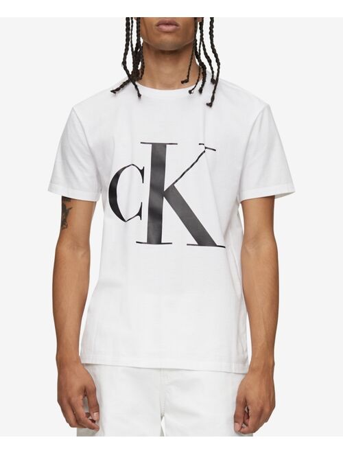 CALVIN KLEIN Men's Monogram Logo Graphic T-Shirt