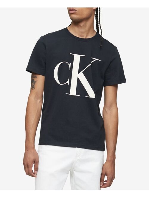 CALVIN KLEIN Men's Monogram Logo Graphic T-Shirt