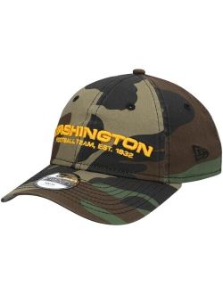 Youth Boys Camo Washington Football Team Core Classic 2.0 9Twenty Adjustable Hat