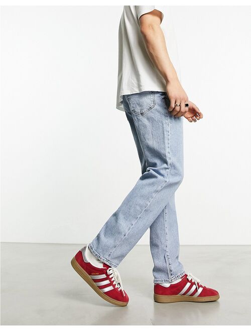 Selected Homme straight fit jeans in light wash