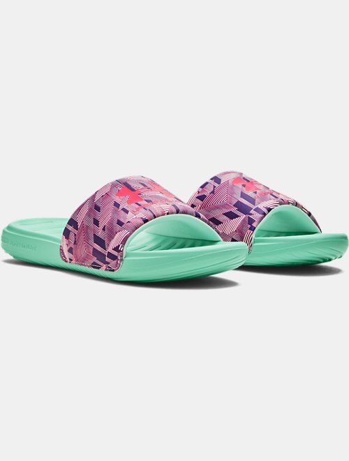 Under Armour Girls' UA Ansa Graphic Slides