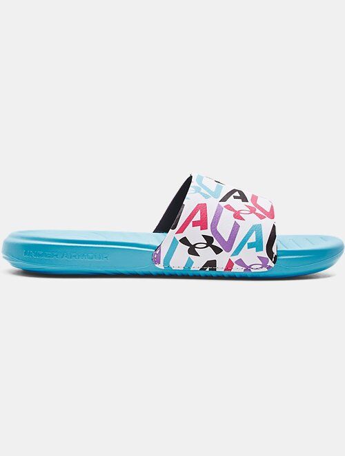 Under Armour Girls' UA Ansa Graphic Slides