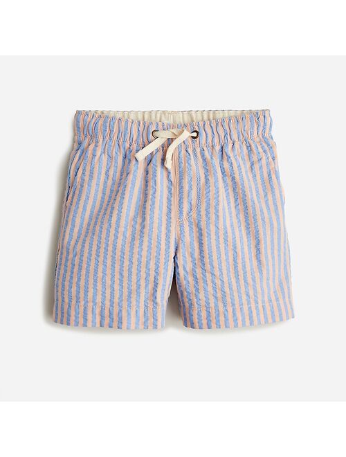 J.Crew Boys' dock short in seersucker