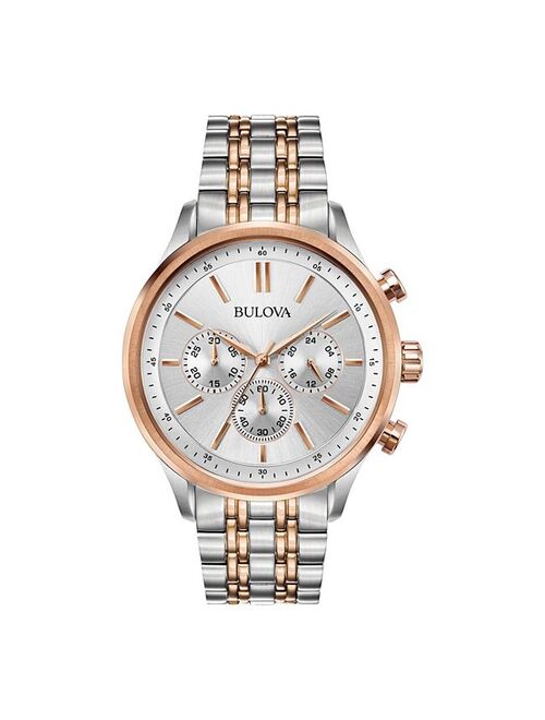 Bulova Men's Two-Tone Chronograph Watch - 98A216