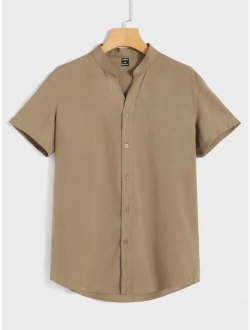 Men Button Front Shirt