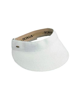 Women's One Size Paper Braid Visor