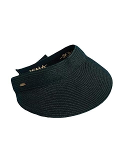 Women's One Size Paper Braid Visor