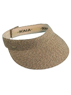 Women's One Size Paper Braid Visor