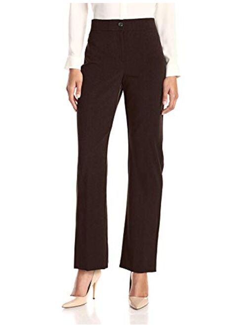 Briggs New York Briggs York Women's Bistretch Tummy Straight Leg Pant