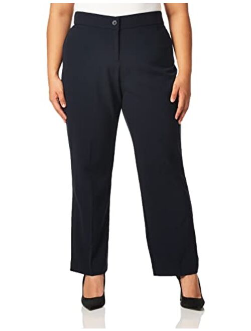 Briggs New York Briggs York Women's Bistretch Tummy Straight Leg Pant