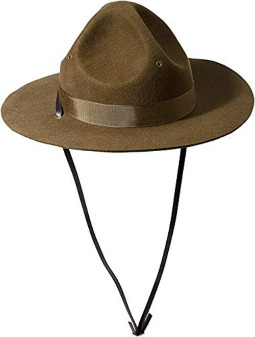 Scala Men's Wool Felt Campaign Hat