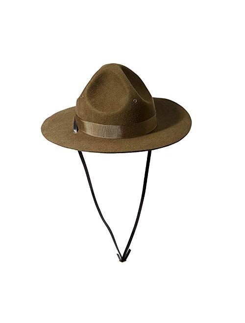 Scala Men's Wool Felt Campaign Hat