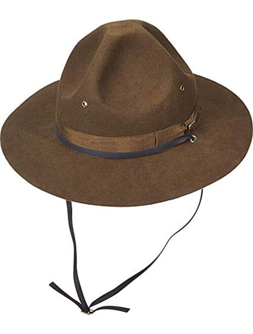 Scala Men's Wool Felt Campaign Hat