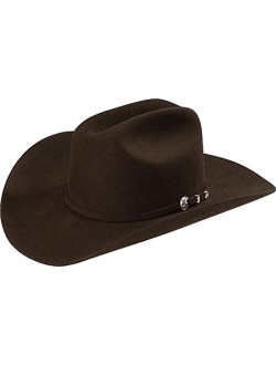 Men's 4X Corral Buffalo Felt Cowboy Hat - Sbcral-754098 Silver Sand