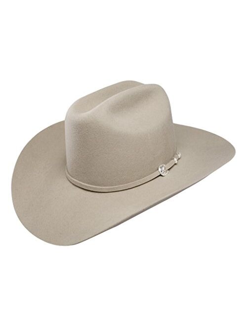 Stetson Men's 4X Corral Buffalo Felt Cowboy Hat - Sbcral-754098 Silver Sand