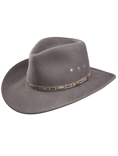 Stetson Elkhorn Crushable Wool Felt Western Hat