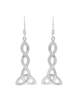 Tishavi Choice of Celtic Earrings for Women Sterling Silver, Silver Celtic Earrings for Women Dangling, 925 Sterling Silver Earrings for Women