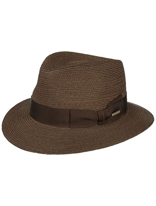 Stetson Uni Hemp Traveller Straw Hat Women/Men - Made in Italy