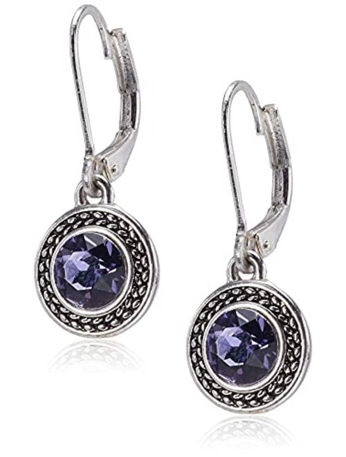 Anne Klein Napier Women's Pierced Earrings Pearl Drop Leverback