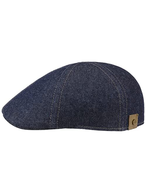 Stetson Texas New Denim Flat Cap Men - Made in The EU