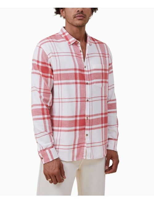 COTTON ON Men's Camden Long Sleeve Shirt