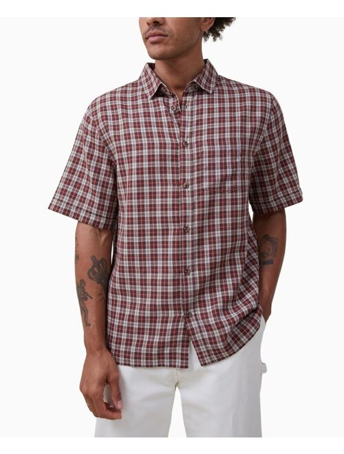 COTTON ON Men's Smith Short Sleeve Shirt