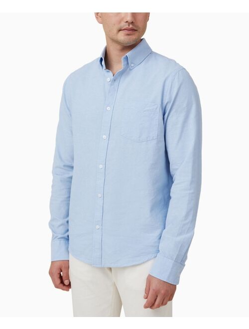 COTTON ON Men's Mayfair Long Sleeve Shirt