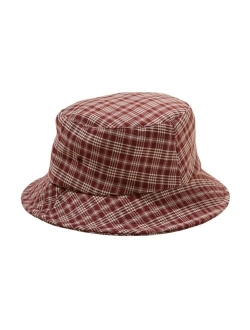 Men's Check Bucket Hat