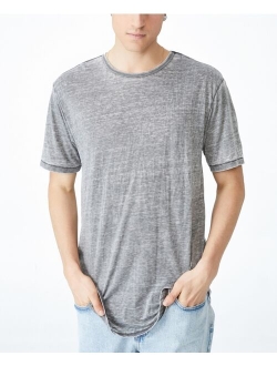 Men's Scooped Hem T-shirt