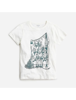 Kids' outer space graphic T-shirt