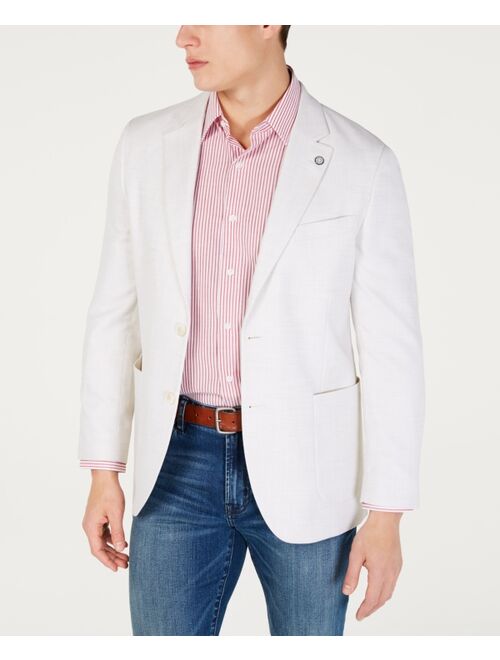 Nautica Men's Modern-Fit Active Stretch Solid Sport Coat