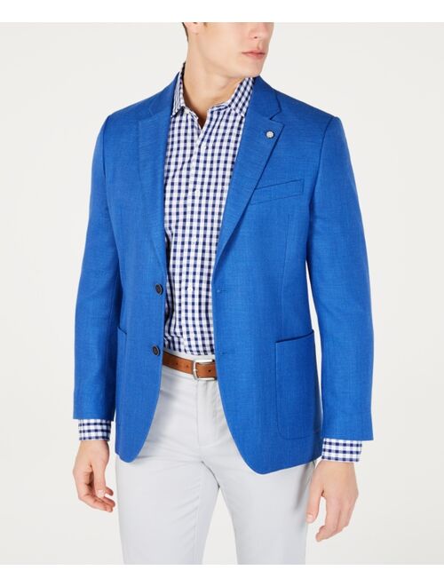 Nautica Men's Modern-Fit Active Stretch Solid Sport Coat