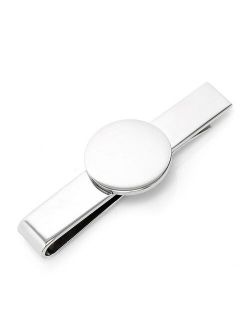 Stainless Steel Round Infinity Engravable Tie Bar