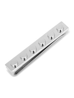 cuff links inc. Cuff Links, Inc. Men's CufflinksInc Silver Building Block Tie Bar